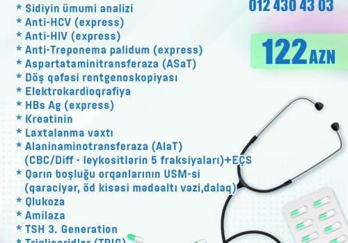 Check Up Paketler!